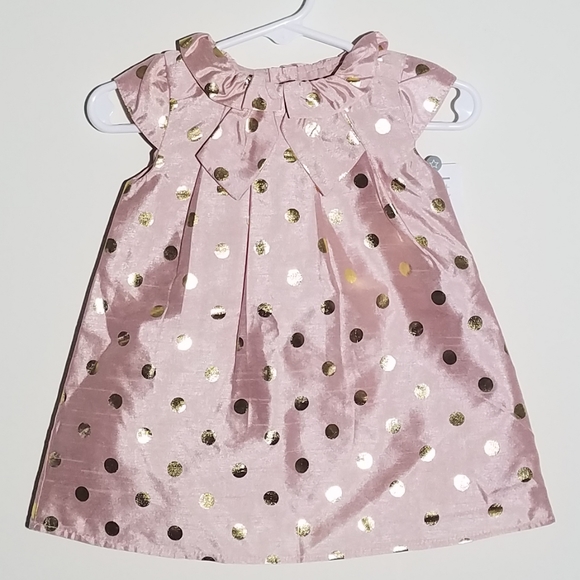 NWT Carter's Polka Dot Dress 6m - Picture 1 of 4
